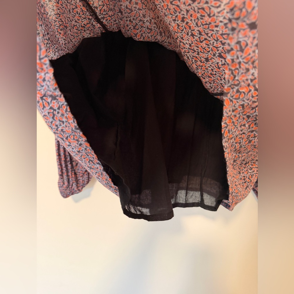 Roller Rabbit Ruffled Floral Long Sleeve Top - Picture 7 of 8